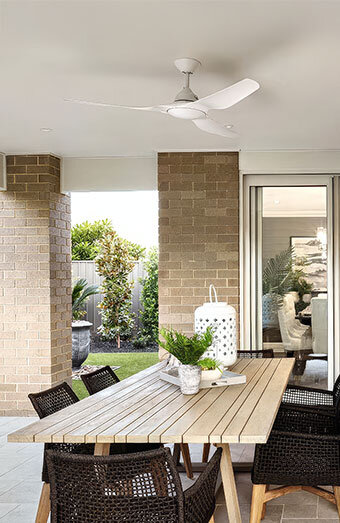 Outdoor Fan Installation Patio